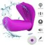 Wireless Massager with Remote Control, 10 Speed Frequency Waterproof Silicone Massager for Neck Relaxation and Back Relaxation Wireless Massager with Remote Control, 10 Speed Frequency Waterproof Silicone Massager for Neck Relaxation and Back Relaxation