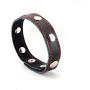 LYRE Leather Penis Cock Ring Fetish Pro Bondage Penis Enhancer Adjustable Strap