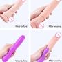 Male Super Elasticity Silicone Penis Sleeve Extender Stretchy Cock Sleeve Realistic Dildo Extender Reusable Delaying Silicone Soft Stretchy Dildo Cover Enlargement Condom Sex Enhanced Toys for Men