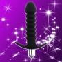 Batyuery Vibrating Amal Plug Silicone Butt Plug Adult Six Toys for Men and Women Prosteat Massager
