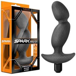 Spark Ignition Multispeed Vibrating Silicone Prostate Massager  P-Spot Toys  Prostate Massage Toy -  Vibrating Anal Toy  For men or women  Adult Toy  G-Spot Stimulation  Toys for Men or Women