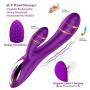 Women Toys Pleasure Waterproof with Multiple Speed and Patterns Couples Woman Toy Portable Electronic Computer USB Rechargeable,Only Ships from US,ZSB04