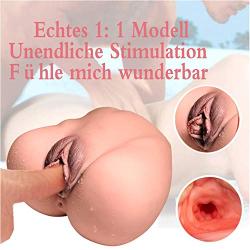 YYOJ Masturbator for Man Pussy Male Masturbation Massager Realistic Mens Toy Vagina Adult Sex Toys