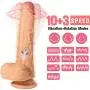 Realistic Vibrating Dildo G-spot Vibrator with 360°Rotation, Recharge Waterproof Penis with Suction Cup and Remote Control, Treediride Clit Nipples Stimulator Massager for Women or Couple Realistic Vibrating Dildo G-spot Vibrator with 360°Rotation, Recharge Waterproof Penis with Suction Cup and Remote Control, Treediride Clit Nipples Stimulator Massager for Women or Couple