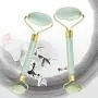 Genmine Jade Roller for Face, Pack of 2 Jade Roller Massager Slimming Tool Facial Face Massage-Rejuvenates Face and Neck Thin Massager Slimmer (Natural Jade) Genmine Jade Roller for Face, Pack of 2 Jade Roller Massager Slimming Tool Facial Face Massage-Rejuvenates Face and Neck Thin Massager Slimmer (Natural Jade)