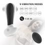 sweet124043 10 Frequency Vib Protrusion Particles Pull Beads Anales Amal Plug Electric Trainer,Silicone Waterproof-Black t-Shirt