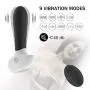 sweet124043 10 Frequency Vib Protrusion Particles Pull Beads Anales Amal Plug Electric Trainer,Silicone Waterproof-Black t-Shirt
