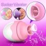 XSEXO Tongue Vibrate Toy Oral Tongue Simulator,7-Frequency Vibration Wand, Multi Speed Clitorial Sucking Toy for Female