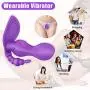 Wearable G Spot Vibrator with 10 Powerful Vibrations for Triple Stimulation, PALOQUETH Wireless Remote Control Personal Vibrator Waterproof Clitoral Stimulator Dual Motor Silicone Massager for Women Wearable G Spot Vibrator with 10 Powerful Vibrations for Triple Stimulation, PALOQUETH Wireless Remote Control Personal Vibrator Waterproof Clitoral Stimulator Dual Motor Silicone Massager for Women