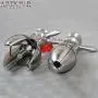 Stainless Steel Lock-able Anal Plug Bondage Butt Plug Anal Hook Stainless Steel Lock-able Anal Plug Bondage Butt Plug Anal Hook