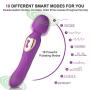 G Spot Vibrator for Vagina Stimulation,ALOFA Double-Head Vibration Bullet Vibrators Vibratory Rechargeable for Woman,Purple Adult Sex Toys
