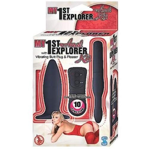 Nasstoys My 1st Anal Waterproof Explorer Kit, Black