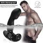 Male Vibrating Prostate Massager Sex Toy with 12 Speed for Wireless Remote Control Anal Pleasure Waterproof Rechargeable Prostate Stimulator Anal Vibrator Butt Plug,Unisex G spot Vibrator Anal Sex Toy