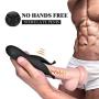 Male Vibrator 10 - Vibration Modes Male Masturbator Glans Massager G-Spot Adult Sex Toys Penis Head Vibrators and Charging Testis Clitoris Nipple Stimulator for Couple(Black)