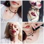 Halloween Temporary Tattoo Stickers Day of the Day Temporary Tattoos 30 Sheets Blood Scar Water Proof Temp Tattoos for Women Kids Girls Hand Face Leg Arm Neck Body Art Decorations Cosplay Supplies