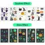 TUPARKA 370 Pcs Halloween Temporary Tattoos for Kids Glow Tattoo Stickers for Halloween Party Dark Decoration TUPARKA 370 Pcs Halloween Temporary Tattoos for Kids Glow Tattoo Stickers for Halloween Party Dark Decoration