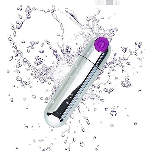 Silver Bullet Vibrator and Personal Massager - 10 Vibration Modes - Rechargeable