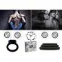 Super Soft Black Silicone Vibrating Cockring for Male Penis Ring Cock Rings 100% Medical Grade Pure Silicone Set for Extra Stimulation-Better Sex Toy for Erection Enhancing Last Longer Orgasm - 4 pcs Super Soft Black Silicone Vibrating Cockring for Male Penis Ring Cock Rings 100% Medical Grade Pure Silicone Set for Extra Stimulation-Better Sex Toy for Erection Enhancing Last Longer Orgasm - 4 pcs