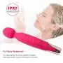 LEVETT Large Powerful Therapeutic Wand Massager, Multi Speed Vibration, Cordless Magic Wand Rechargeable, Best Personal Body Massager for Women