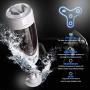 Heiyy Automatic M-àstÛrbér Cup Fully Automatic Trainer Relaxation Toy Sucking Device Heating Realistic 3D Vǎgina 10 Vibration Modes 6 Groaning Patterns (Color : White)