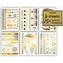 Terra Tattoos Temporary Metallic Tattoos - 75 Fake Gold Tattoos