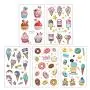 Konsait 176PCS Kids Temporary Tattoo, Fake Waterproof Tattoo Stickers For Children Girls Candy Lollipop Ice Cream Sweet Tattoos for Birthday Summer Beach Childrens Day Gift Party Favors Supplies Konsait 176PCS Kids Temporary Tattoo, Fake Waterproof Tattoo Stickers For Children Girls Candy Lollipop Ice Cream Sweet Tattoos for Birthday Summer Beach Childrens Day Gift Party Favors Supplies