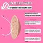 Electric Breast Massage Vibrating Chest Breast with Controller Enhancer Enlargement Invisible Silicone Bras Prosthesis Pasties Implants Forms Inserts Pump,Flesh