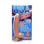 Usa Cocks Ultra Real Dual Layer Suction Cup Dildo, Medium Skin Tone, 10 Inch Usa Cocks Ultra Real Dual Layer Suction Cup Dildo, Medium Skin Tone, 10 Inch