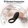 Reliable Quality Strapon Backcourt Waterproof Vibrating Ring Massager Plug,Ví-bratór 9 Speed G-Stimulator Player Pê-niš P&enîs Ring Ví-bratór Male Toys for Men