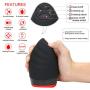 UTime Rechargeable Handheld Personal Electric Massager Toys with Heating Function for Mens Wireless, Waterproof, Powerful Multi Speed Vibration, Whisper Quiet Massage Device Relax Body and Muscle