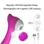 CHEVEN Clitoral Sucking Vibrator, G Spot Clit Dildo Vibrators for Women with Suction & Vibration, Waterproof Clitoral G Spotter Nipple Stimulator Toys for Women Adult Sex Toys for Women and Couples