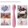SVAKOM Keri - Pink Rechargeable, Contoured Vibrator - Waterproof Dildo - Vibrating Personal Massager - Sex Toys for Men, Women & Couples - Intelligent & Quiet