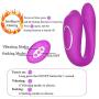 Clitoris Heating Sucking Vibrator, G Spot Vaginal Dildo Vibrator Waterproof, Invisible Wearable Remote Massager, Rechargeable Sex Toy for Women and Couples