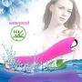 DJKFHIU New Silent Vibrator Force Rotating - 10x Multi-Speed USB Cable Rechargeable Weaterproof Design DJKFHIU (Color : Pink)