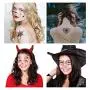 Konsait 65PCS Halloween Spider Face Tattoos Spider Web Spider Net Temporary Tattoos - Face Shoulder Arm Back Tattoos Stickers-Halloween Costume Apparel Cosplay Accessories Party Favor Supplies Konsait 65PCS Halloween Spider Face Tattoos Spider Web Spider Net Temporary Tattoos - Face Shoulder Arm Back Tattoos Stickers-Halloween Costume Apparel Cosplay Accessories Party Favor Supplies