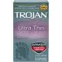 Trojan Condom Sensitivity Ultra Thin Spermicidal, 12 Count Trojan Condom Sensitivity Ultra Thin Spermicidal, 12 Count