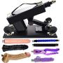 MachineGuns Automatic Adult Massage for Women with Attachments(Black)