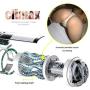 Male Massager Kit with 10 Multi Speeds Suction and Vibration Massage Vacuum Pump Tool, Mens Licking Pennis Sucking Toys Mens Device for Him Boyfriend Husband Sexy Underwear for Man