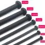 Binpure Adult Silica Gel Urethral Stretching Bladder Toys Stimulate Relaxing Toys Hand Vibrating (Dia 7.5mm, Black)