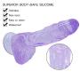 Hands-Free Private Toy Vibrant Training Toys for Beginners Seambet Toy of Love, 8.86 Inch Purple Color (to Improve Your Love Skills)