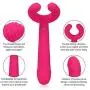 G Spot Vibrator with 3 Motors for Vagina Clitoris Penis Stimulation, Dildo Vibrator Adult Sex Toys with 7 Vibration Modes Waterproof Penis Stimulator for Women Men Couple G Spot Vibrator with 3 Motors for Vagina Clitoris Penis Stimulation, Dildo Vibrator Adult Sex Toys with 7 Vibration Modes Waterproof Penis Stimulator for Women Men Couple