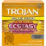 Trojan Condoms Ultra Ribbed Ecstasy Lubricated