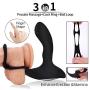 Bantie Anal Vibrator Cock Ring with Heating Function, 10 Powerful Modes Remote Control Vibrator Prostate Massager for Men, G-Spot Vibrators Sex Toys for Women