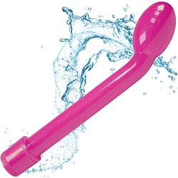 G-Spot Vibrator - Multi-Speed Waterproof Vibe - Curved Tip and Slender Shaft - Vibrating Sex Toy for Women