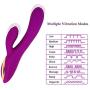 Computer Portable LED Vibrator Strongest Waterproof Cordless Handheld - Perfect Relief on Neck, Back, Foot, Hand Pains & Sports Injury - Best Rated for Travel Companion
