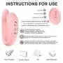 Mini U Shape Massage with Wireless Remote Control, USB Rechargeable 8-Frequency Waterproof Strong Su-ckíng Toy Mini U Shape Massage with Wireless Remote Control, USB Rechargeable 8-Frequency Waterproof Strong Su-ckíng Toy