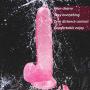 WYSXQ Pink 7.87 Inch Realistic-DîLdɔ Silicone Relaxation Massager Toys Baofubaomei