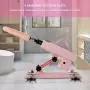 Y-Not Automatic Love Sex Machine Gun Sex Toys Masturbation for Women and Men Fast Pumping and Thrusting Multispeed Telescopic Free Dildo Retractable with 7 Attachments Pink