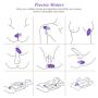 Utimi Remote Control Egg Vibrator G Spot Stimulation with 10-Frequency Vibrations