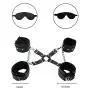 Restraints for Sex, PALOQUETH 10 Pcs BDSM Toys Leather Bondage Sets Restraint Kits Sex Things for Couples.